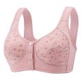 Front Open Cotton Bra Wire Free Maternity Bra Breastfeeding Comfort Pregnant Feeding Nursing Bras. 