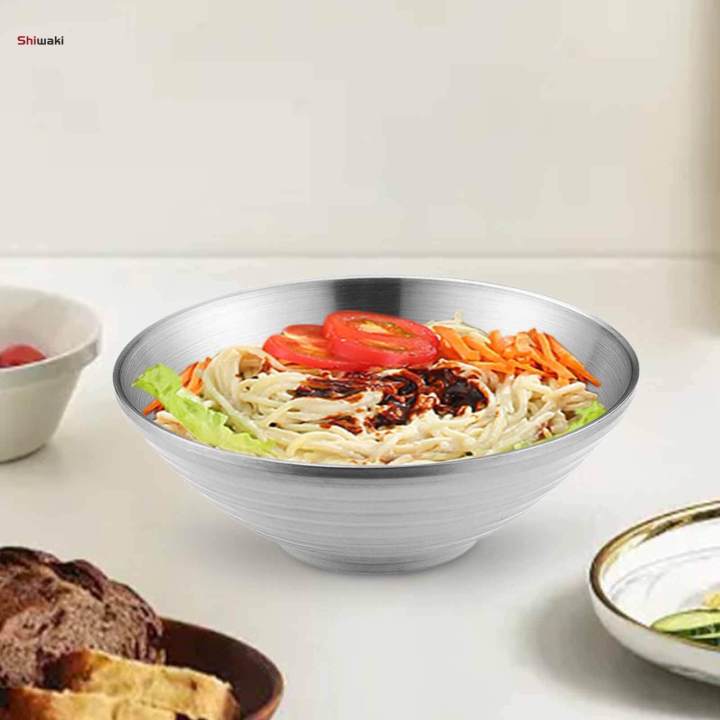 Stainless Steel Bowl Prepping Rice Bowl for Commercial Kitchen Restaurant