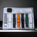 ULTRA 7  SMART WATCH with 7 Different straps in random colour and 49mm  BIG HD Display and wireless charging. 