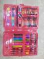 Color Box 68 PCS Kit Pencils Colors Drawing Painting Art Box Multi Colour  / Set With Button Box Best Quality. 