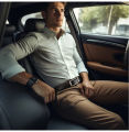 Pure Leather Belt For Men. 