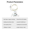 【ETOP】Auoyo 10 LED Strip Light String Fairy Light Christmas Gift Decor Lights Wall Decoration Wedding Light Battery Operated Strip Lights Holiday Copper Wire String Lights3  Mode Garland Flower Deco String Lights Warm White 1Meter. 