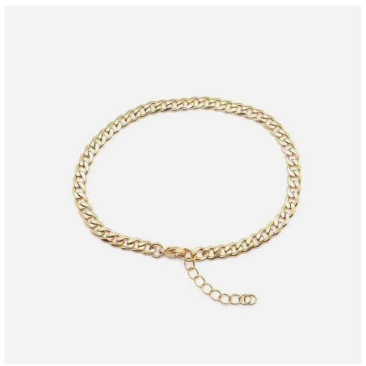 Golden Chain Bracelet Sets for Women Girls  Dainty Link Paperclip Choker Bracelet Stack Gold Small Ball Beads Bracelets Adjustable Layered Metal Link Bracelet