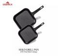 SONEX Non-Stick GRILL PAN Die Cast Ceramic Coating - 24cm - Black. 