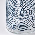 IKEA KORKEN Water Bottle with stopper, clear glass, 1.0 L for Milk, Juice and decoration. 