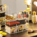 Cosmetic Container Large Capacity Minimalist Design Makeup Storage Box. 