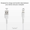 Amazon Fast Charging Cable Micro to USB 2.4A For Android Mobile Phones - Quick Data Transfer. 