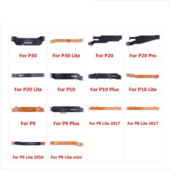 Main Board Motherboard Connection Flex Cable Parts For HuaWei P30 P20 Pro P10 P9 Plus P8 Lite 2017 Mini