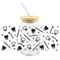 3D UV DTF Transfer Sticker For Wraps Glass Bottles Cups Cans DIY Waterproof High Temperature Resistance Easy To Use. 