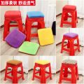Round stool cover winter chair plastic stool cushion fart cushion soft seat cushion round bench cover non-slip thickened square. 