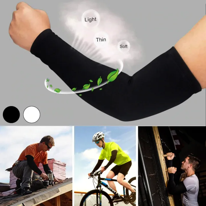 Sports%20Arm%20Sleeves%20Gloves%20Gym%20Arm%20Sleeves%20for%20Men%20Sports%20Sleeves%20For%20Sun%20Protection%20or%20Cooling%20Compression%20in%20Black%20and%20White%20(Pack%20of%201%20Pair,%202%20Pcs,%20Free%20Size)%20-%20Image%205