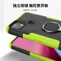 For Nokia 2.4 Case TPU PC Luxury Ring Back Cover Stand Armor ShockProof Bracket Case For Nokia 2.4 Phone Case. 