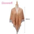 Ameesi Summer Prom Scarf Solid Color Elegant Lady Women Party Shawl. 