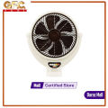 GFC Louver Bracket Fan 14 Inch Copper Winding 3 speeds and revolving grill options to maximize air distribution Energy efficient Electrical Steel Sheet and 99.9% Pure Copper Wire. 