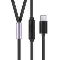 Newman wired earphones Type-C interface in ear 3.5mm suitable for Huawei P20/P30/P40 high sound quality. 