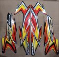 Tanki Tapa Sticker 2021 Model Honda 125 ( COMPLETE SET ). 