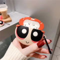 Kawaii Powerpuff Girls Cover for Apple Airpods3 2 1 Pro Case with Keychain Wireless Headphone Case Bluetooth Earphones Pendent. 