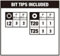 DeWalt MAXFIT Steel Driving Bit Set with Sleeve 30-Piece DWAMF30 (Made In Vietnam). 