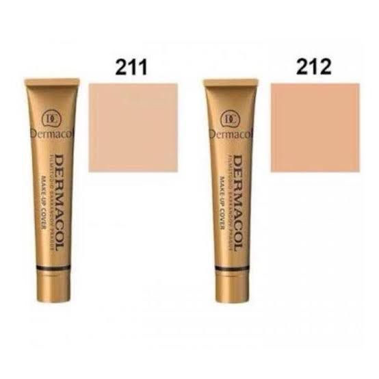 Original Dermacol Make-up Full Coverage Foundation For Girls | 211