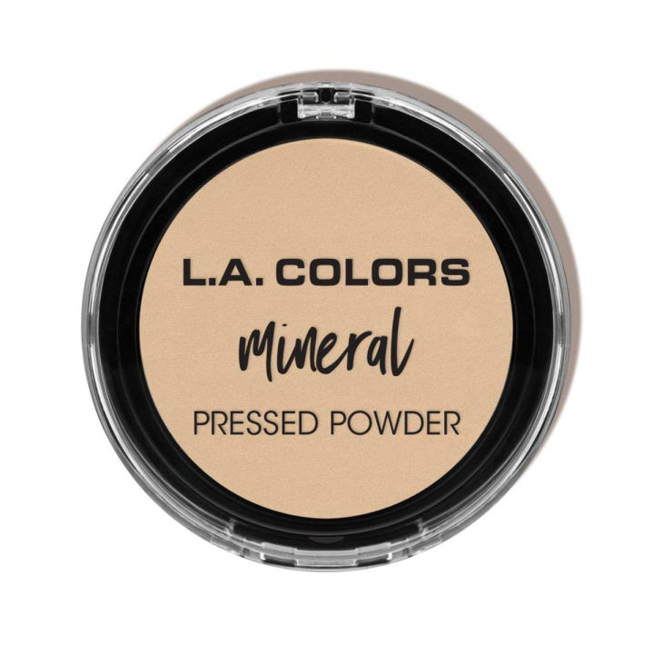 L.A COLORS MINERAL PRESSED POWDER - LIGHT IVORY - Beauty by Daraz