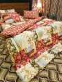 BED SHEET WITH COMFORTOR set 6 PIECE. 