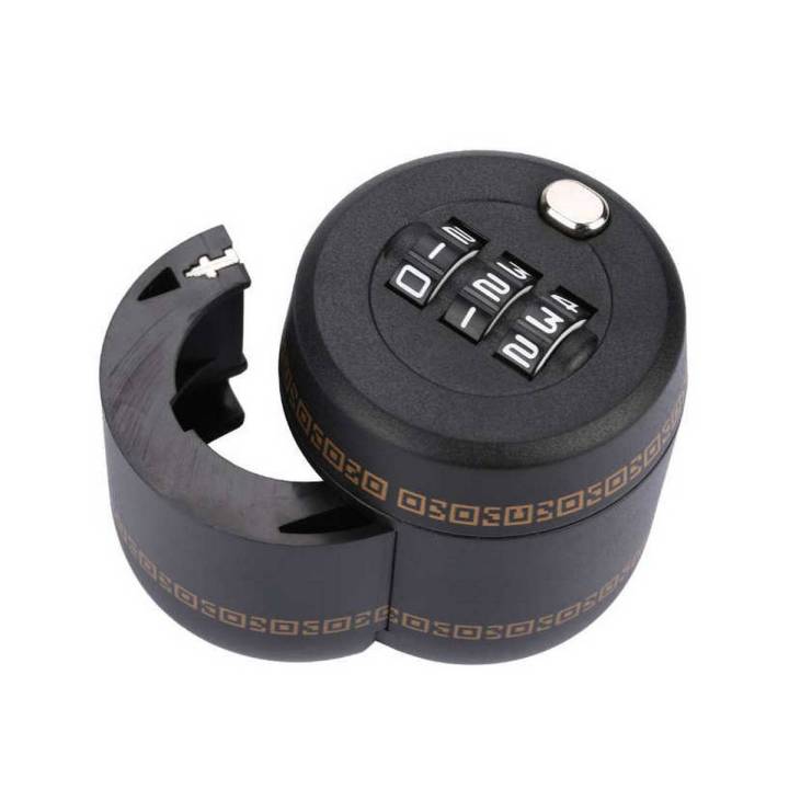 Durable Bottle Password Lock Three-digit Combination Pass Code Protector