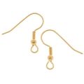 Earring Hooks Base For Jewelry Making 50\Pcs GOLD. 