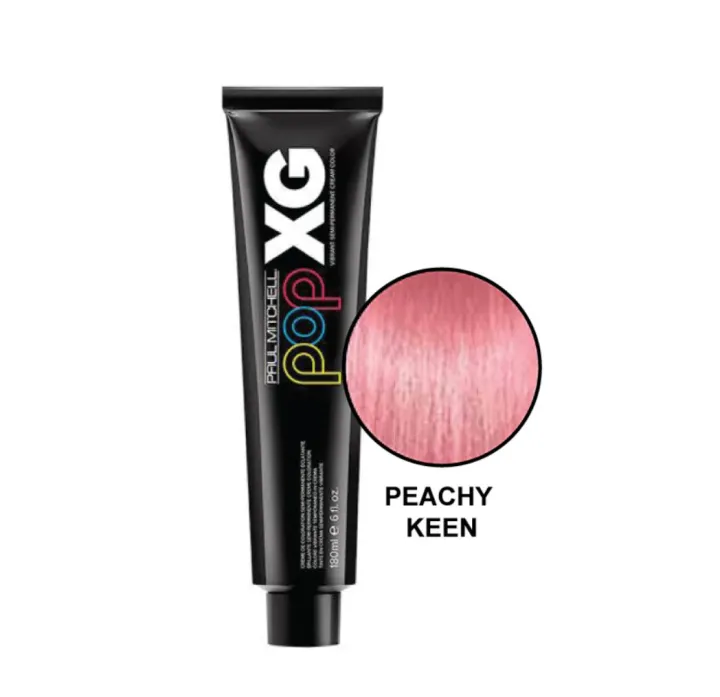 ZU%20Paul%20Mitchell%E2%80%99s%20POP%20XG%20Semi%20Permanent%20Hair%20Color%20180ml%20Tube%20-%20Peachy%20Keen%20-%20Image%202