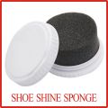 ROUND SHOE SHINER SPONGE Plastic instant shoe shiner with sponge instant shine your shoes SHOE SHINE SPONGE BLACK SHINE LIQUID FOR A FRESH SHINE EVERY TIME.. 