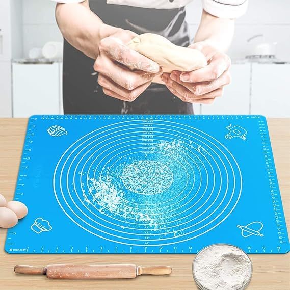 Pastry Ma Pastry Mat for Pastry Rolling with Measurements Silicone Baking Mat ...