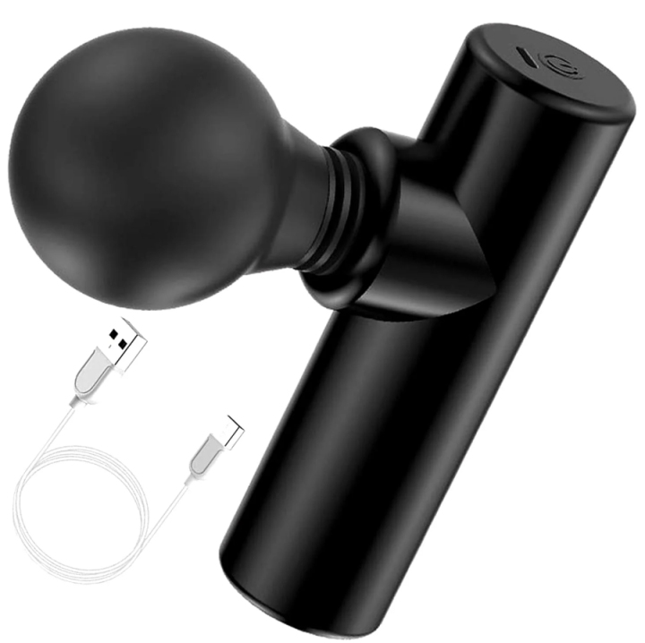 Blueidea Mini Facial Deep Muscle Massager Gun Percussion Muscle Massager for Full Body Pain Relief of Neck, Shoulder, Back, Foot Professional Electric Body Massage Gun, Cordless Handheld Mini Massager Gun for Deep Tissue Muscle Body Massager (Multicolour)