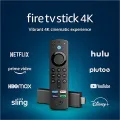 Fire TV Stick 4K streaming device with latest Alexa Voice Remote (includes TV controls), Dolby Vision. 