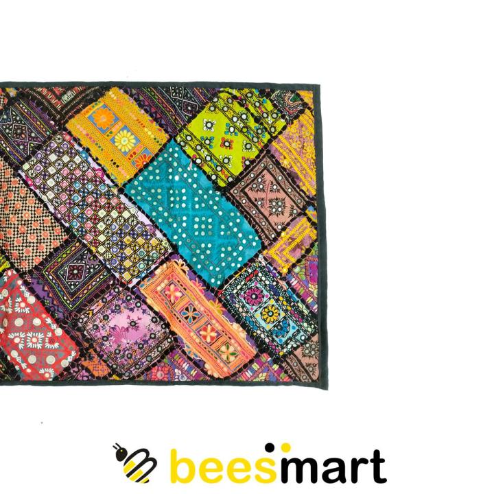 Handmade embroidery wall hangings | Unique embroidered home decor embroidered wall hangings | Handcrafted textile art | Artisanal embroidery designs | beesmart embroidery wall decor | Eco-friendly embroidery art