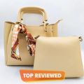 Yashfa Collection Girls Ladies Soft Elegant  with small hand carry paoch/ Side Shoulder bags for girls hand bag for girls. 