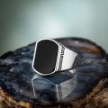 Handmade 925 sterling silver / chandi natural red green black agate / Aqeeq stone men's woman turkish ring. 