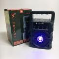 KTS-1093 3 inch Bluetooth Speaker Best Wireless Speaker for Mobile Phone Rechargeable Speaker With Remote. 