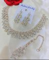 Golden Crestal Jewellery Badam Style Jadao Nagina Jewellery Set Long Lasting Polish For Beautyfull Girls Artical 7384526312. 