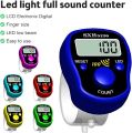 PHONEX Tally Counter Clicker : Single/Multi-Channel Digital Finger Counter Tasbih with LED & Reset Button - Premium Quality Dhikr Counter & Tasbeeh Counter. 