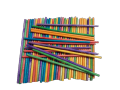 Wooden Sticks for Craft Colorful Length 4 inches Thickness 2.5mm 50 Pieces. 