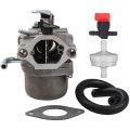 590399 Carburetor Carb for Briggs & Stratton 796077 Lawn Mower Ene with Gasket Fuel Line Fir Valve. 