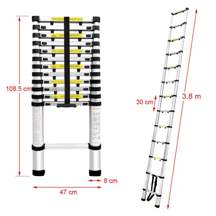 Best%20Telescoping%20Ladder%2012.5%20Feet%20Fine%20Quality%20The%20Ultimate%20Heavy%20Duty%20Foldable%20Aluminum%20Extension%20Multi-Purpose%20Ladder%20-%20Image%202
