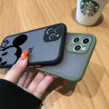 UCUC for Samsung Galaxy A50 A30S A50S Back Cover Cartoon Hello Mouse Frosted Transparent Hard Phone Case Thin Shockproof Full Cover Camera Protect Case. 