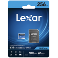 microSD Memory Card Lexar with 5 Years Warranty Class 10 4k Recording A1 App. 