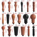Wedding Invitation Printing DIY Craft Wood Handle Wood Color Wax Sealing Stamp Paint Seal. 