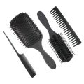 4Pcs/Set Men Hair Comb Beard Oil Comb Hairdresser Styling Comb Set Hair Combs. 