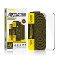 iPhone 13 Pro Max Anti Static Anti Fingerprint Clear Tempered Gaming Glass Protector with Anti Dust Metal Grill Smoother More Durable. 