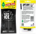 LITTLE TREES Car Air Freshener Vent Wrap -Black Ice-. 