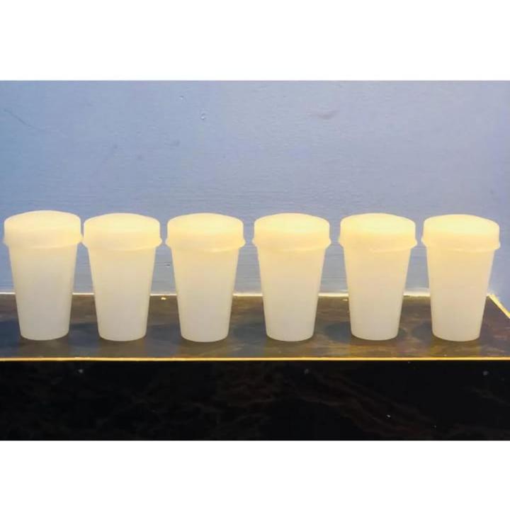 ICE CREAM - MATKA KULFI – Ice Cream Maker Plastic Household Cube PACK OF 6 (Large Size 3 inch)