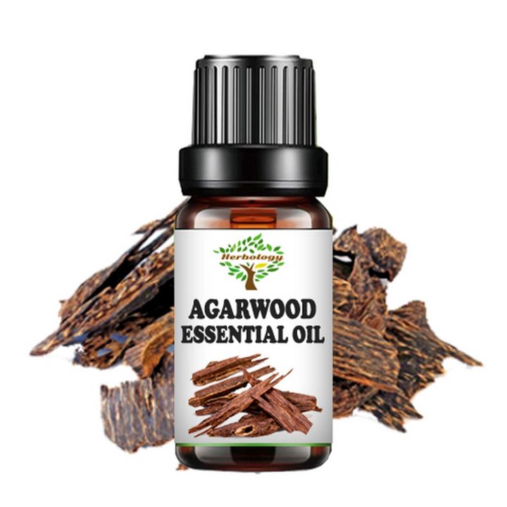 Herbology Agarwood Essential oil 100% Pure Therapeutic Grade, Steam Distilled, 100% Pure, Vegan, Aromatherapy, Diffuser, Ceramic Diffuser, Pure, Concentrated, EO, Aroma Diffuser