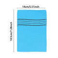 1/3/5/10 pcs Extreme Comfort Smooth Skin Cleaner Body Rub Portable Exfoliating Bath Towel Bath Glove Washcloth Shower Scrubber. 